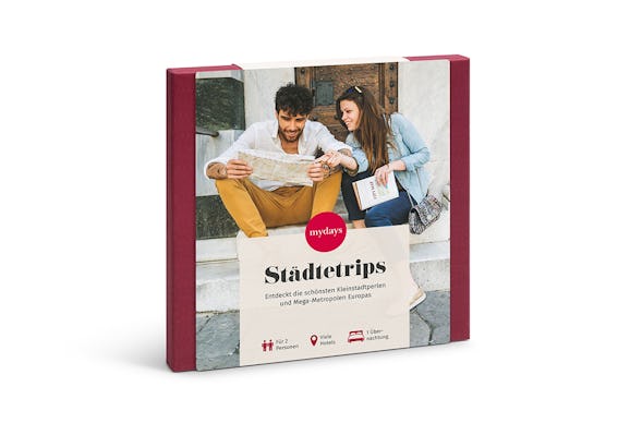 Geschenkbox Städtetrips