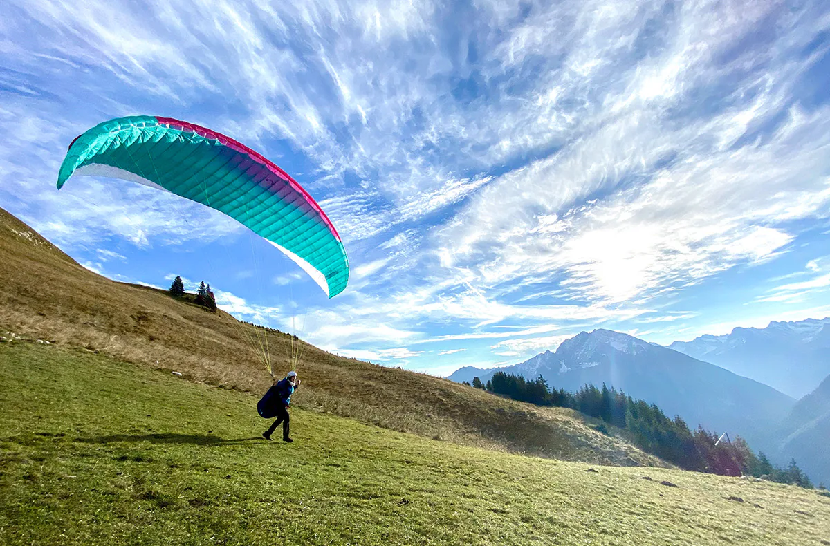 Gleitschirm Fliegen Bach - 4