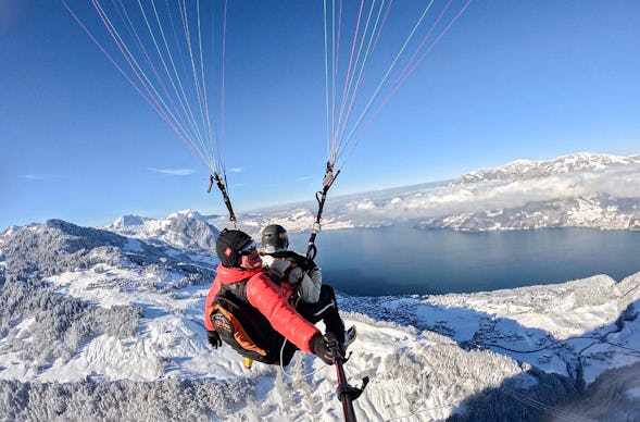 Gleitschirm Tandemflug Ennetbürgen