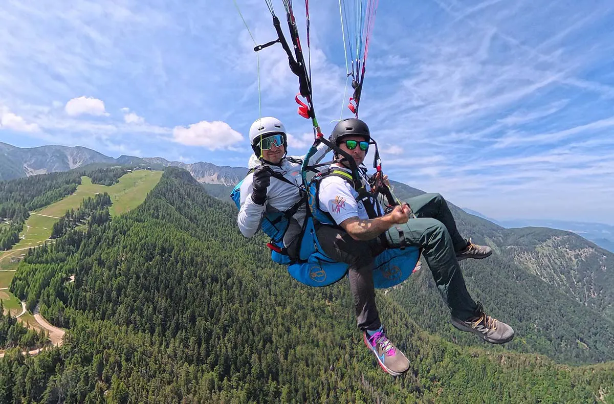 Gleitschirm Tandemflug Klagenfurt - 2