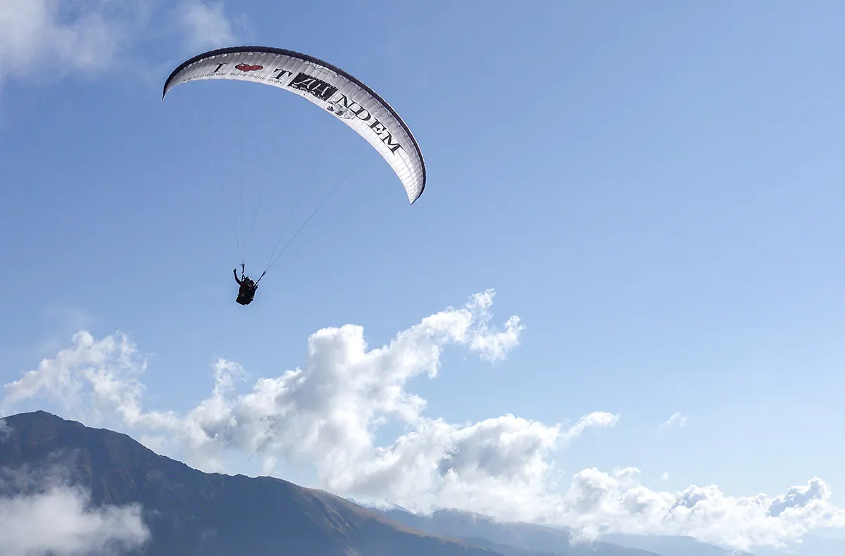 Gleitschirm Tandemflug Meransen für 2 - 5