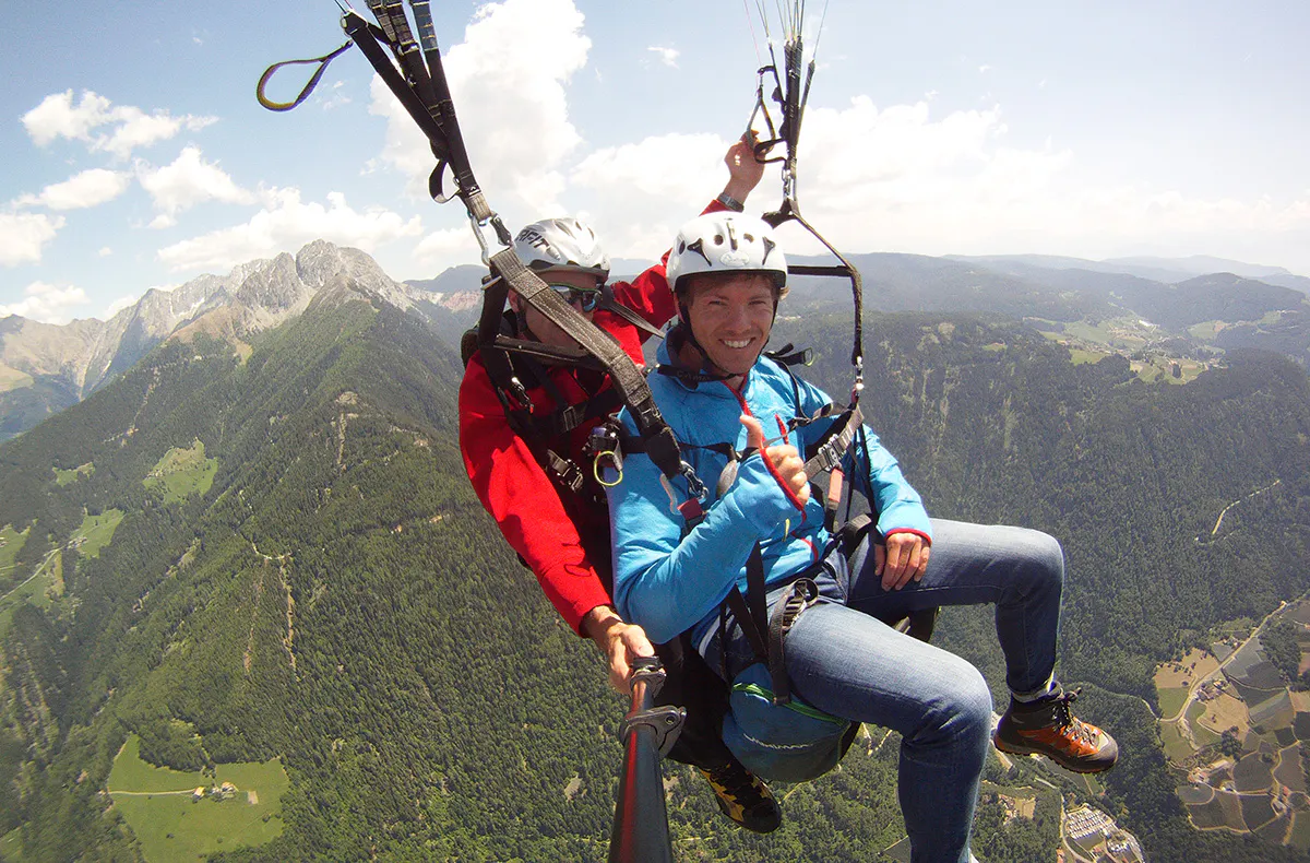 Gleitschirm-Thermikflug Saltaus - 5