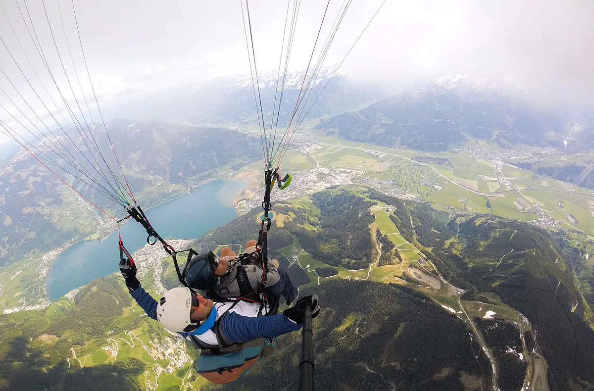 Gleitschirmtandemflug Zell am See - Kaprun - 10