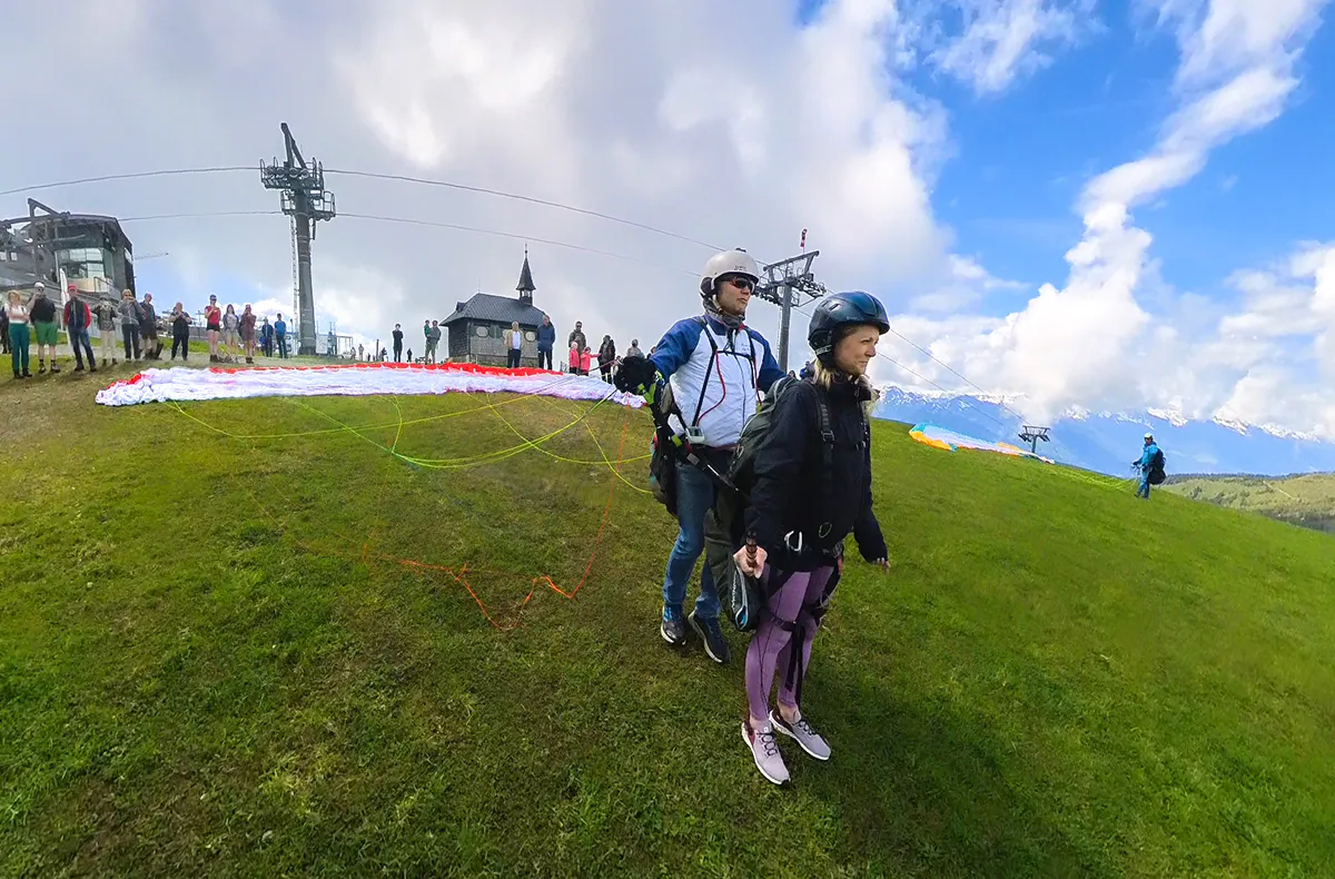 Gleitschirmtandemflug Zell am See - Kaprun - 11