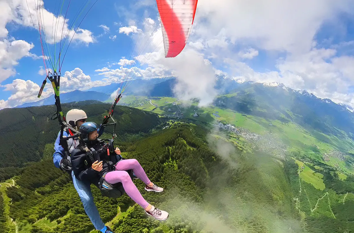 Gleitschirmtandemflug Zell am See - Kaprun - 5