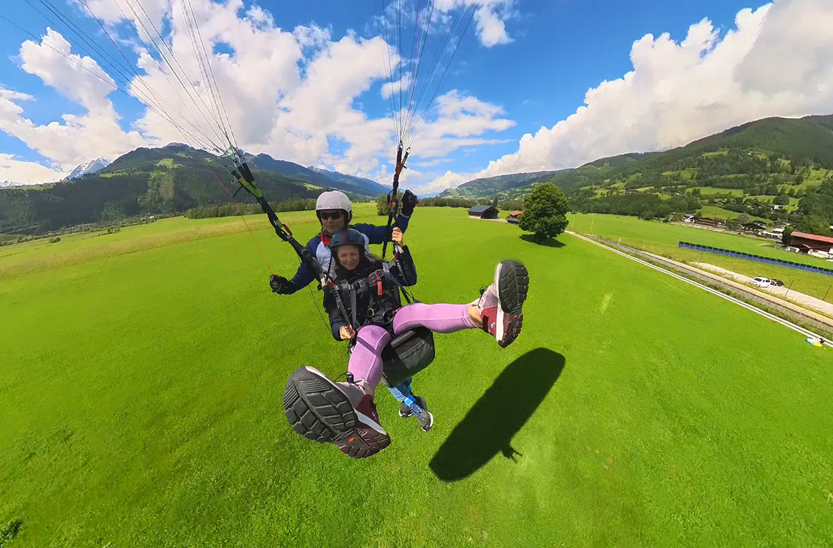 Gleitschirmtandemflug Zell am See - Kaprun - 6