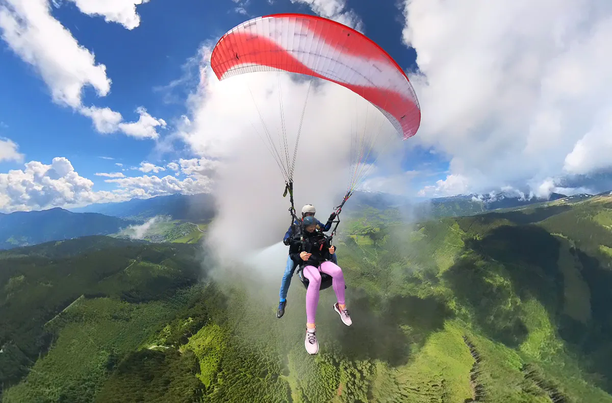 Gleitschirmtandemflug Zell am See - Kaprun - 7