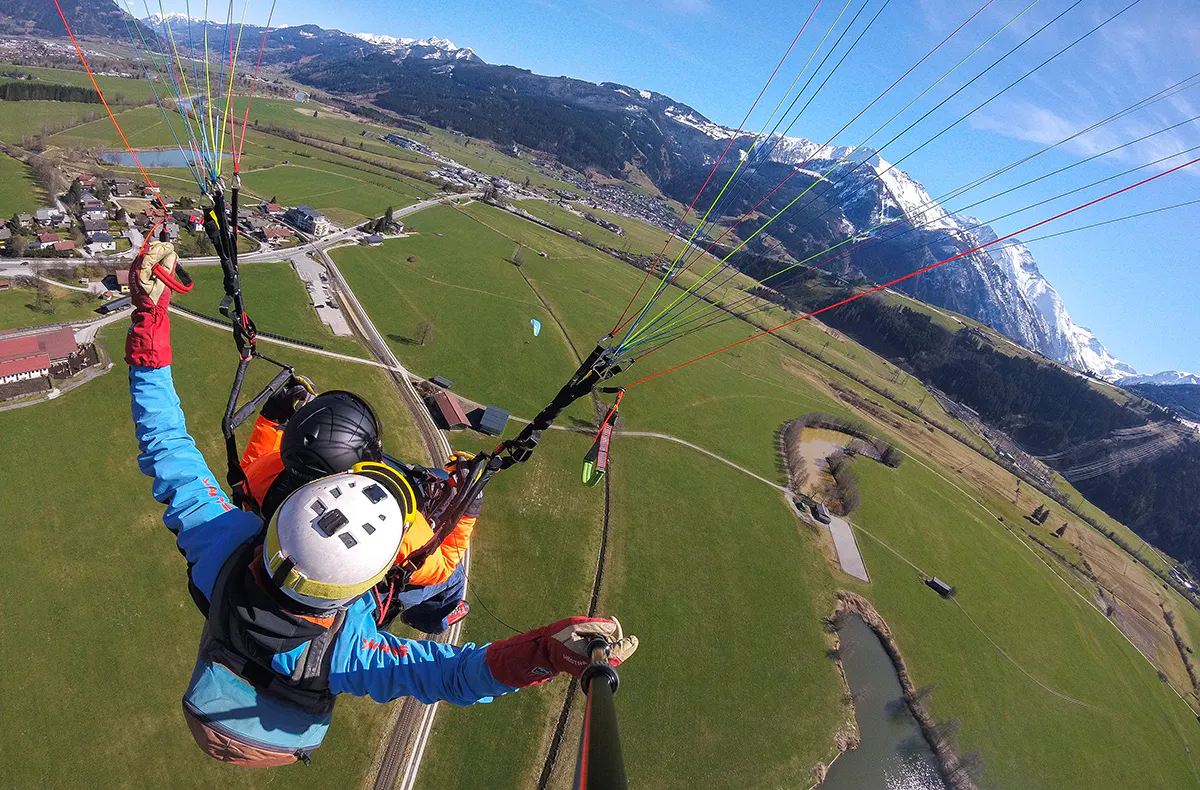 Gleitschirmtandemflug Zell am See - Kaprun - 8