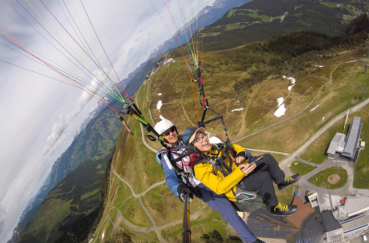 Gleitschirmtandemflug Zell am See - Kaprun - 9