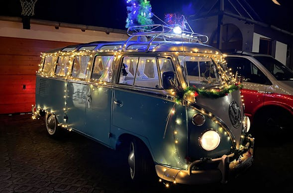 Glühwein-Fahrt VW Bulli Münster