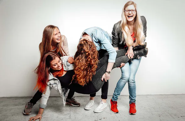 Bestfriends-Fotoshooting Hamburg für 4