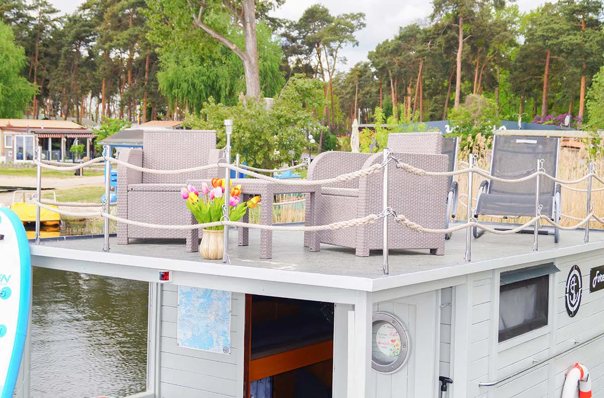 Hausboot Kurzurlaub in Brandenburg an der Havel für 4 (2 Nächte) - 5