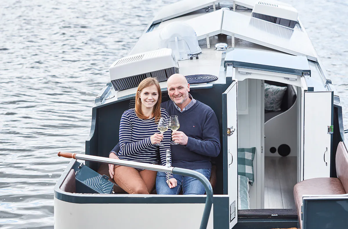 Hausboot Übernachtung in Hamburg für 2 (4 Tage) - 6