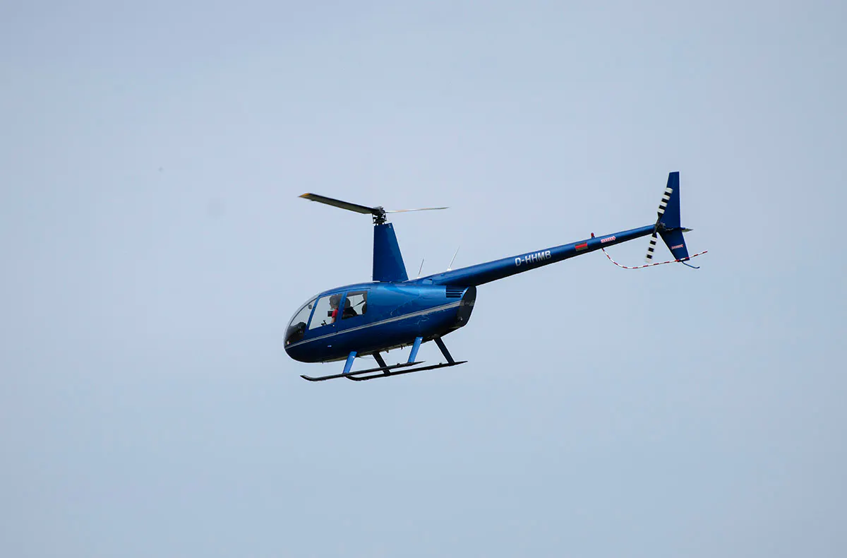 Hubschrauber selber fliegen Jesenwang (20 Min.) - 5