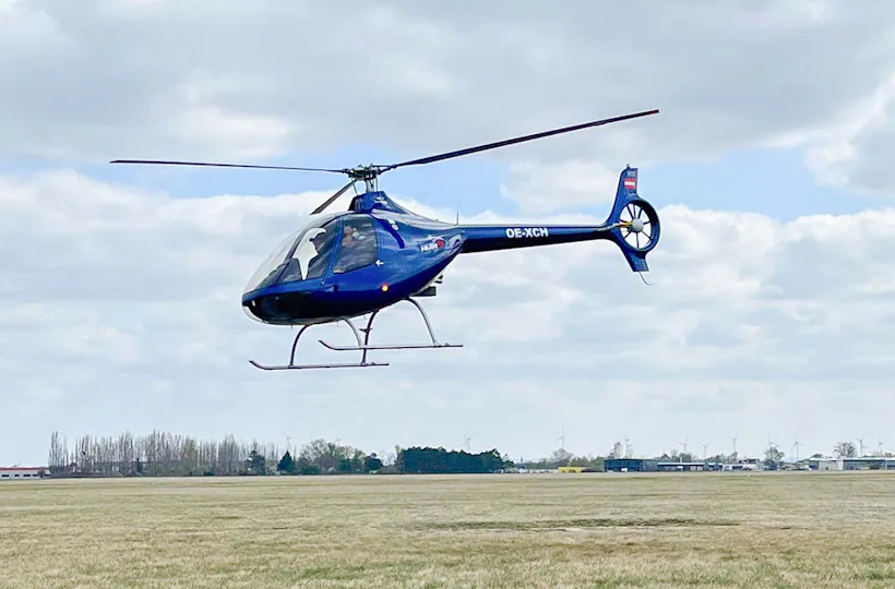 Hubschrauber selber fliegen bei Wien