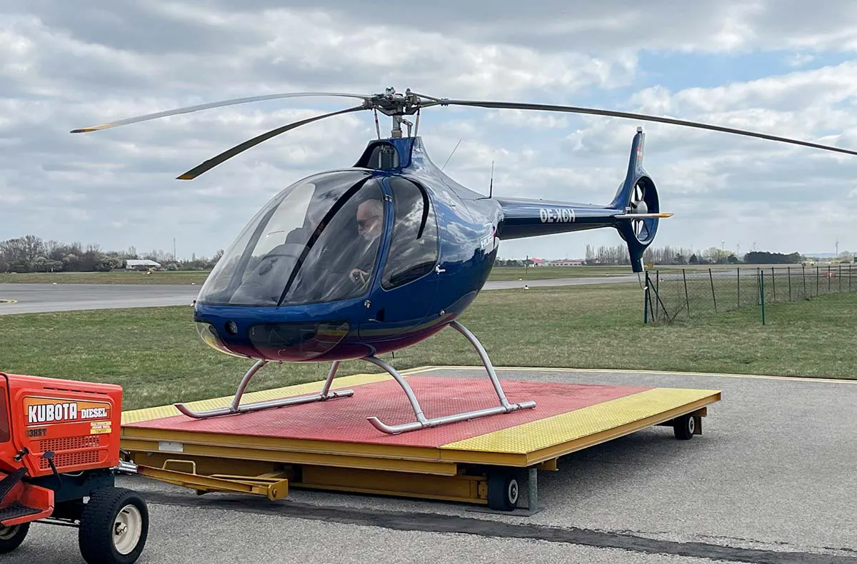 Hubschrauber selber fliegen bei Wien - 4
