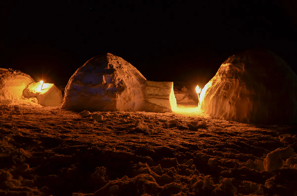 Iglu bauen Spital am Pyhrn - 5