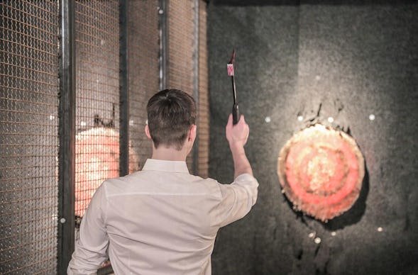 Indoor Axtwerfen Würzburg für 2 (2 Stunden)