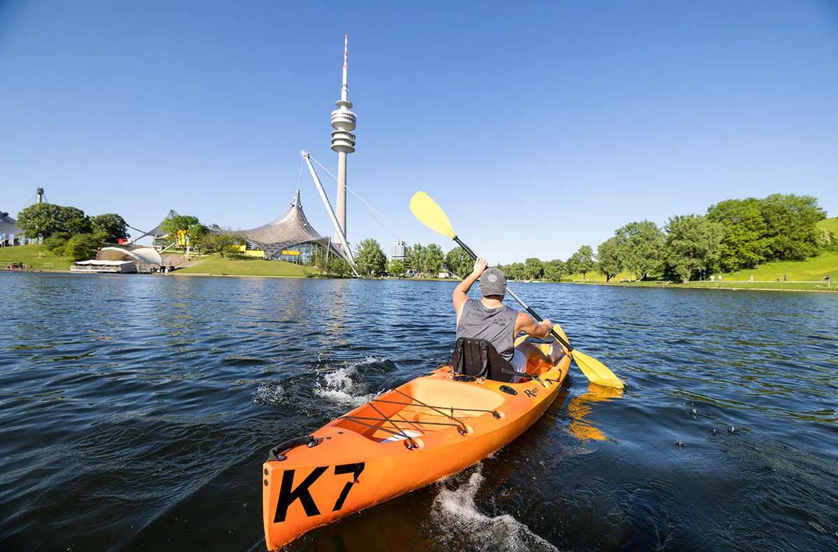 Kajak-Tour auf dem Olympiasee - 2