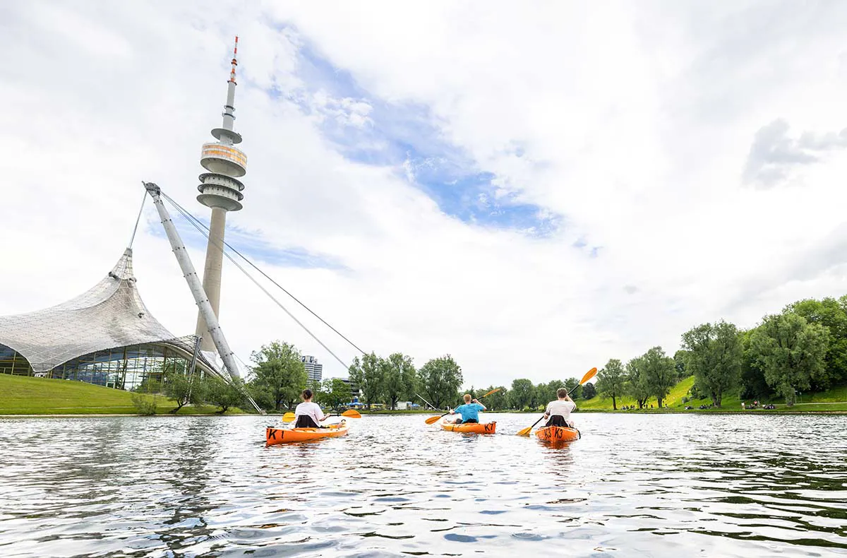 Kajak-Tour auf dem Olympiasee - 4