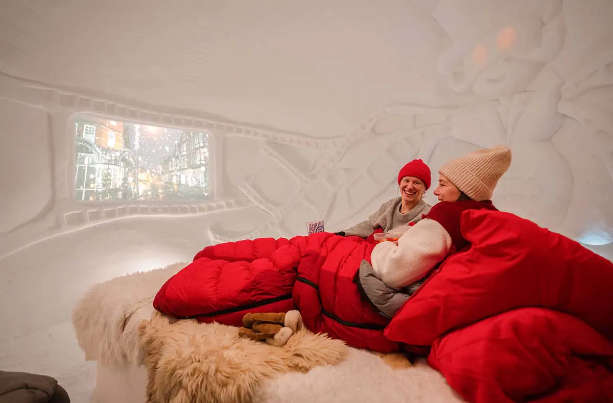 Iglu-Übernachtung mit Kinoerlebnis für 2 (1 Nacht) - 8