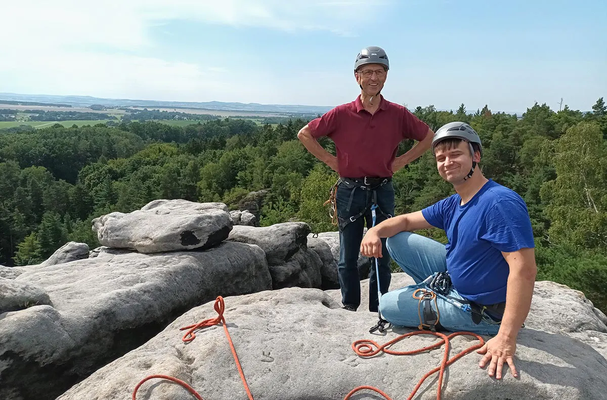 Kletter Schnupperkurs Elbsandsteingebirge Struppen - 5