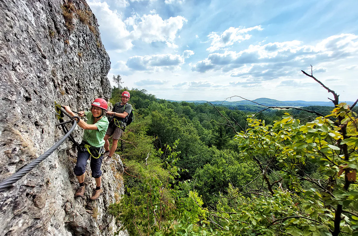 Klettersteig für Einsteiger Hirschbach - 2