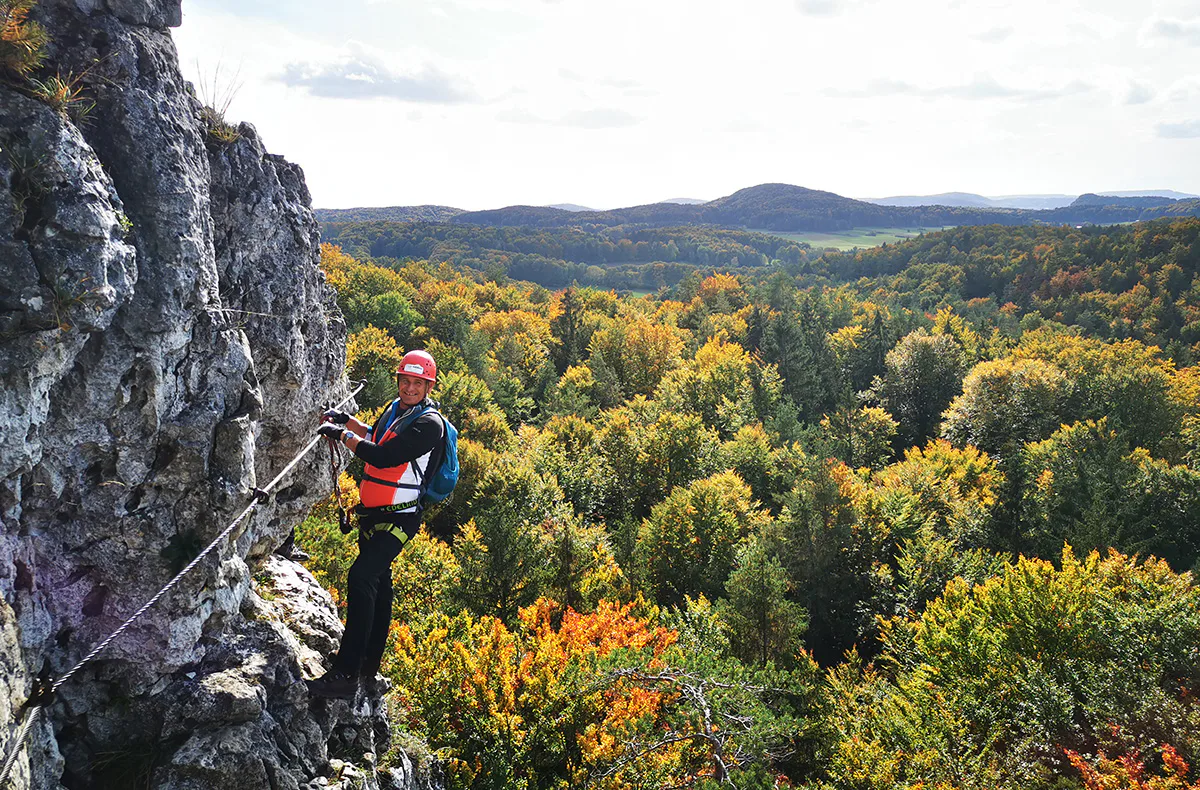 Klettersteig für Einsteiger Hirschbach - 3