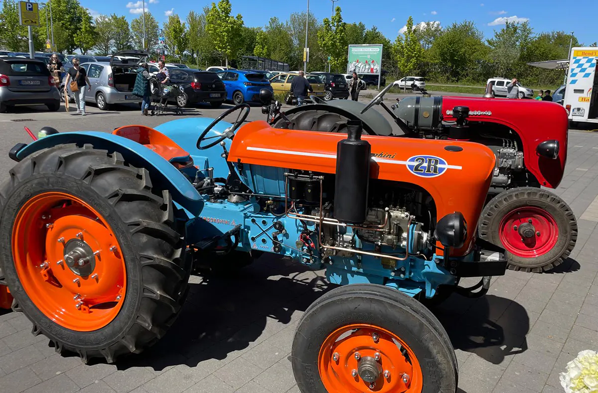 Lamborghini Traktor fahren Sindelfingen (Sonnenaufgang) - 6
