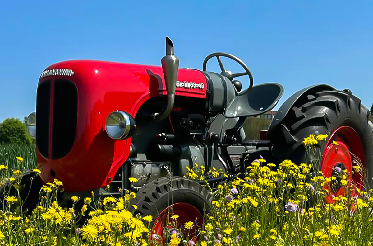 Lamborghini Traktor fahren Sindelfingen (Sonnenaufgang) - 7