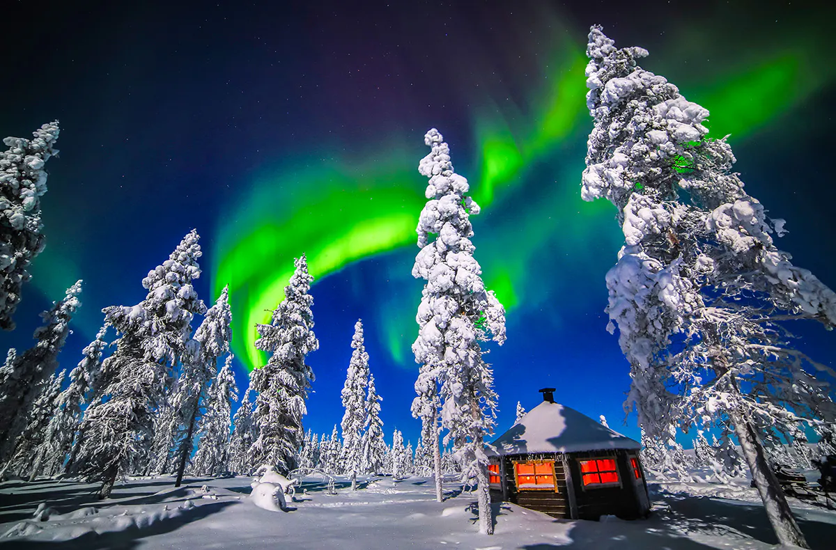 Lappland mit Schlittenfahrt für 2 - 10