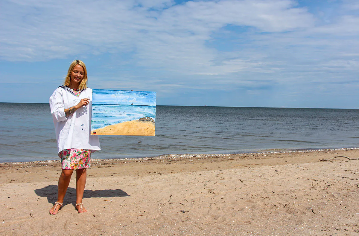 Malkurs am Meer Laboe - 5