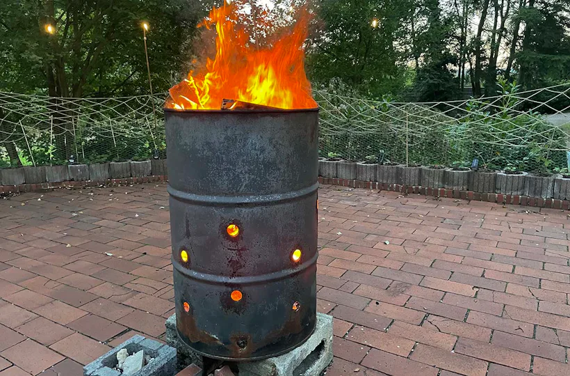 Metall Workshop Essen (Feuertonne bauen)
