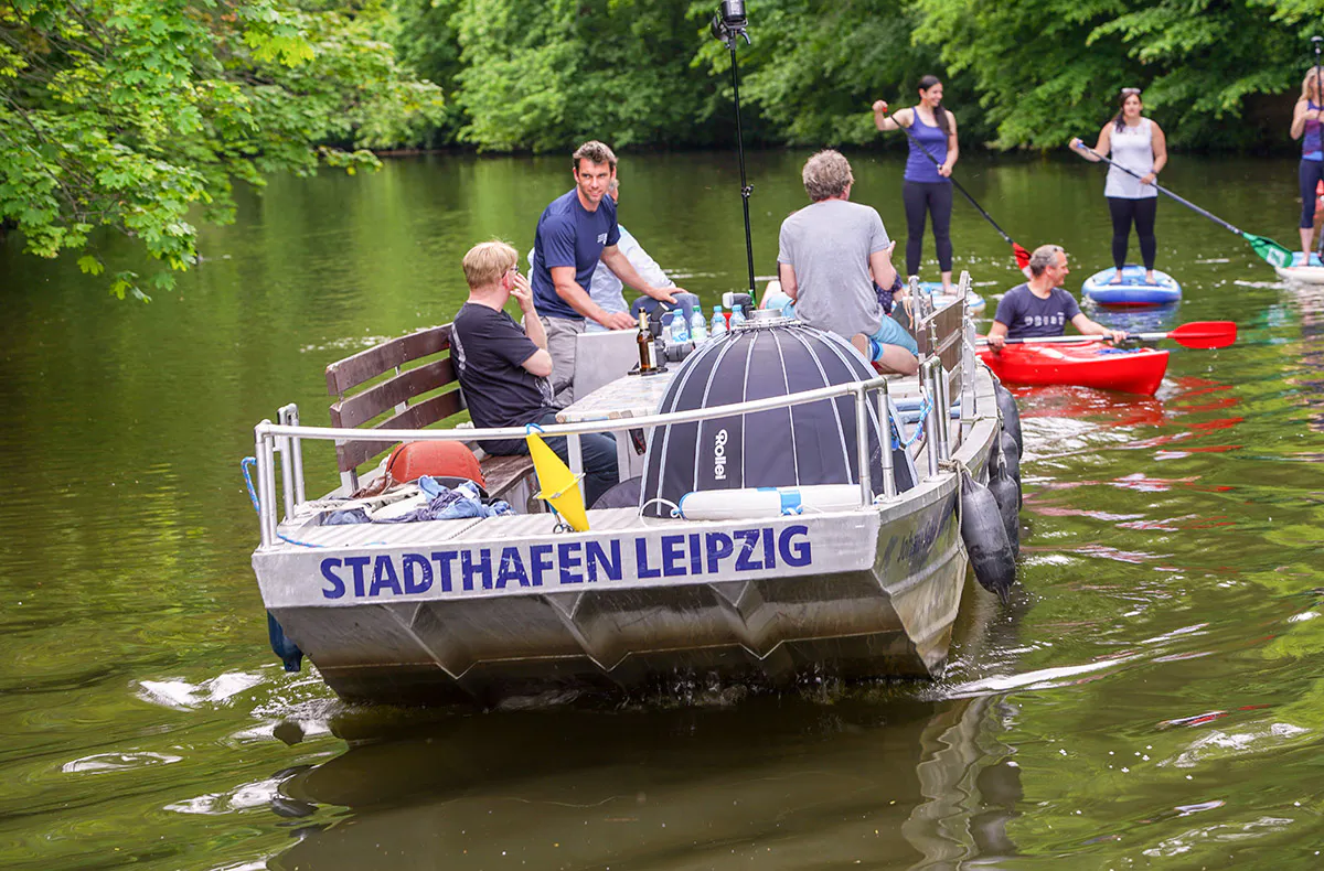 Motorbootrundfahrt Leipzig - 5