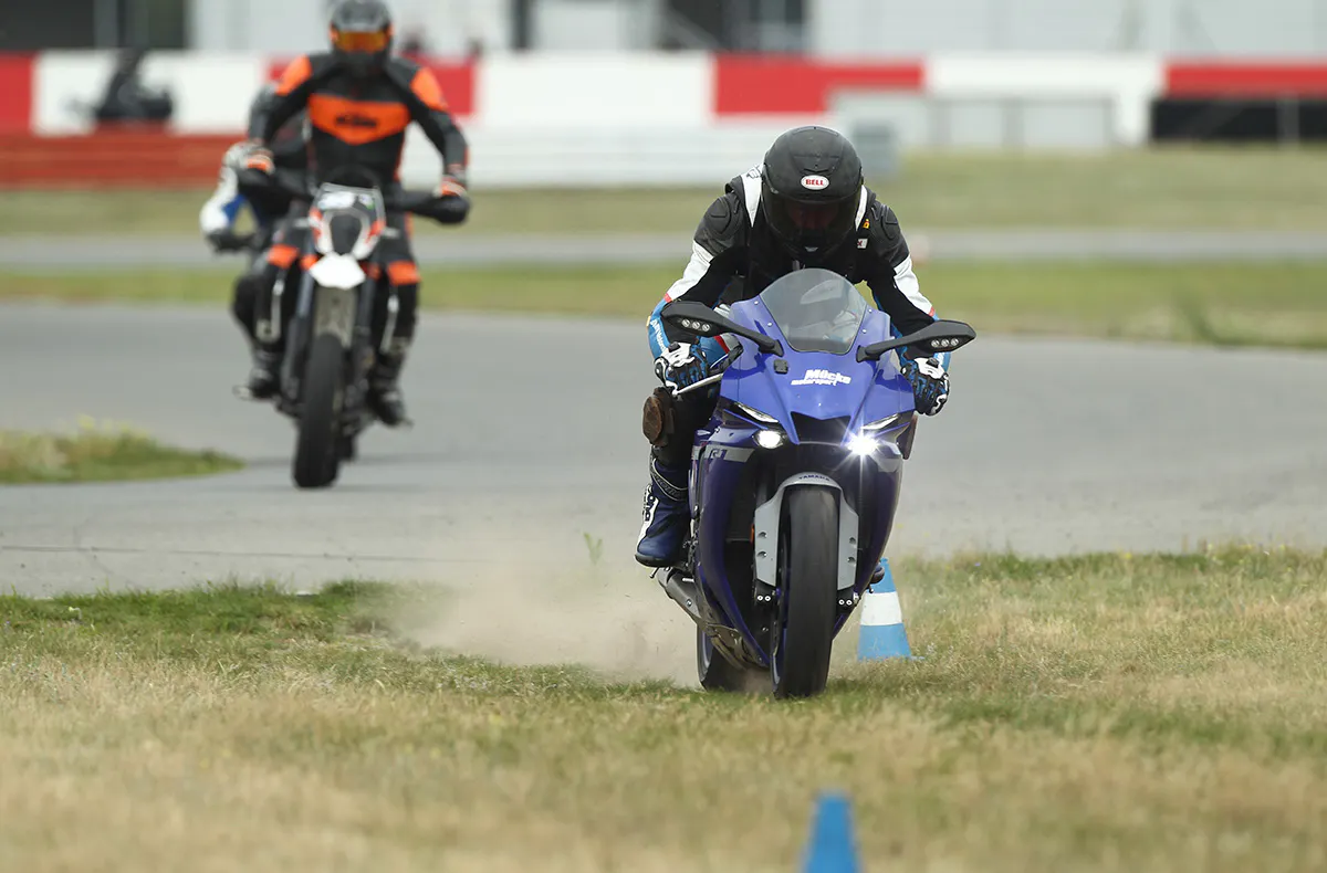Kurventraining mit dem eigenen Motorrad Schönwald - 5
