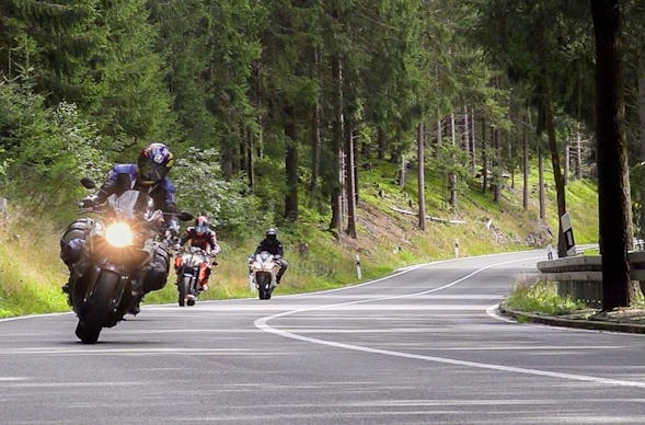 Motorradtraining Kurvenfahrt Erfurt