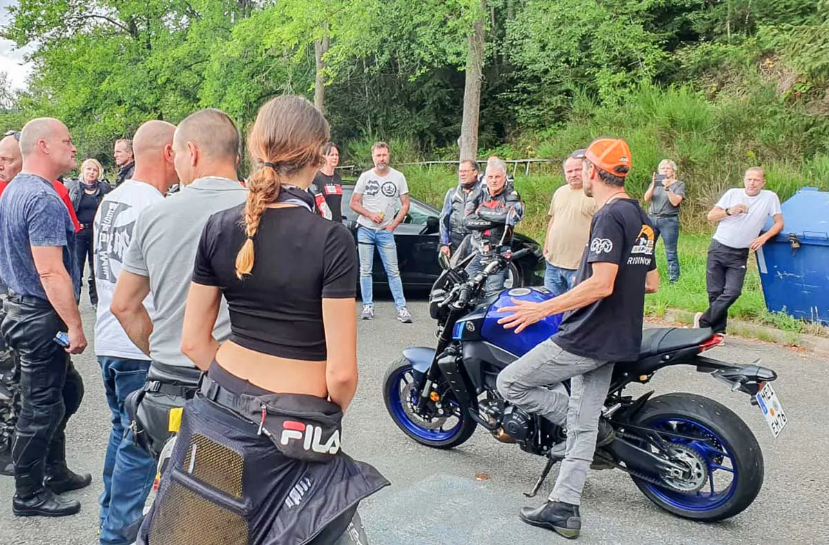 Motorradtraining Kurvenfahrt Erfurt - 5