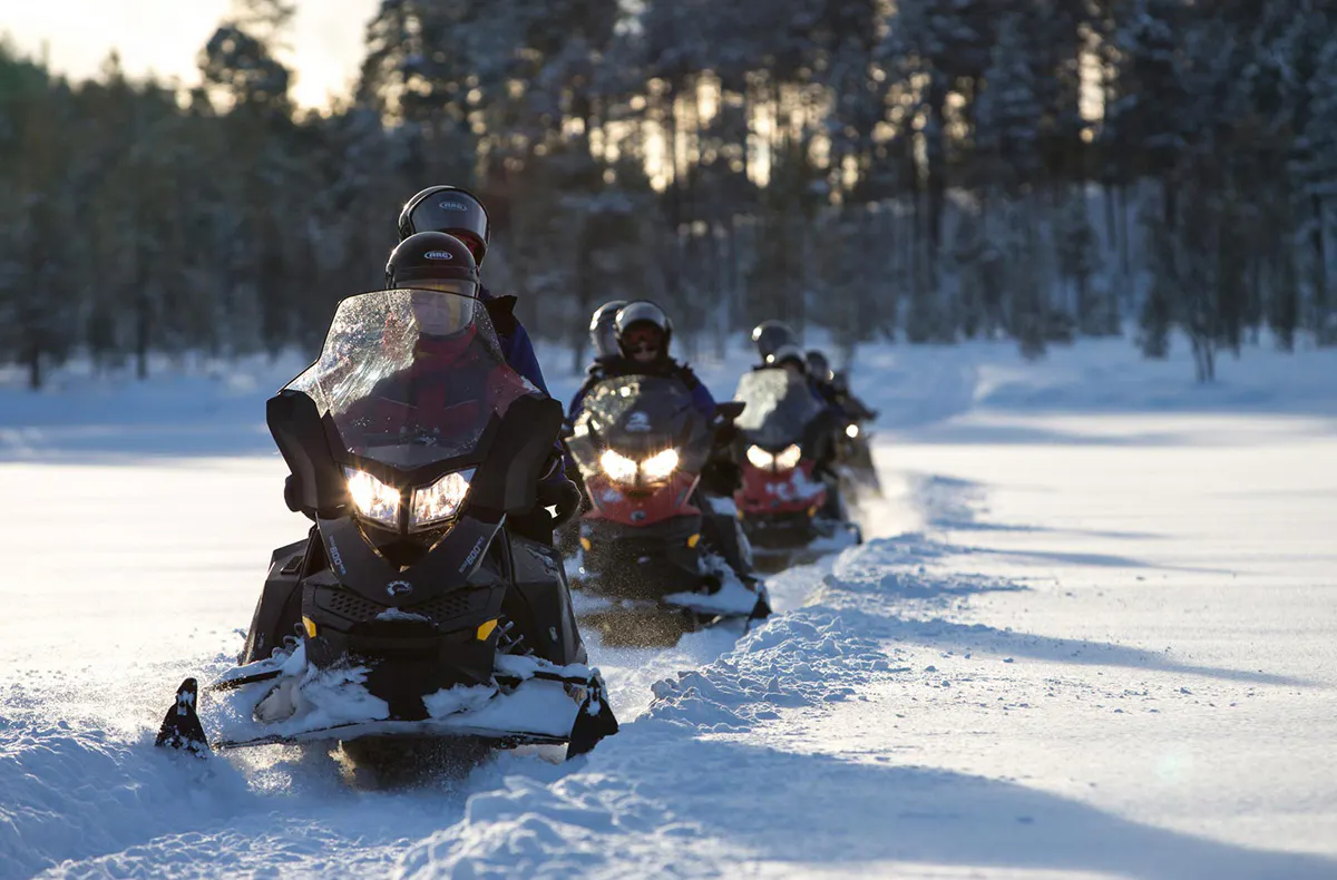 Romantischer Nordlichter-Kurzurlaub in Lappland für 2 - 5