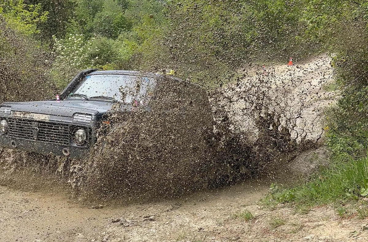 Offroad-Renntaxi am Nürburgring im LADA - 6