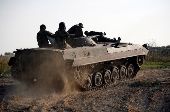 Panzerfahren in Prag