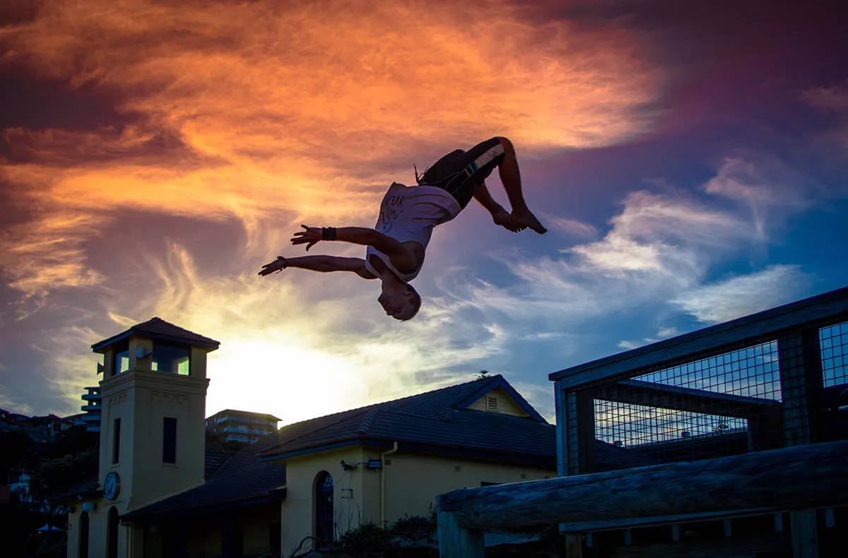 Parkour und Stuntreiten Training Großschönau - 3