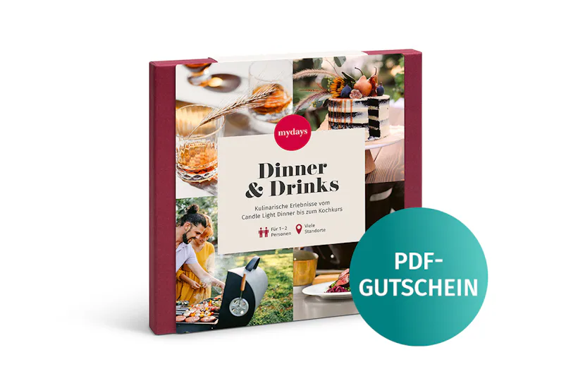 Geschenkbox Dinner & Drinks als PDF