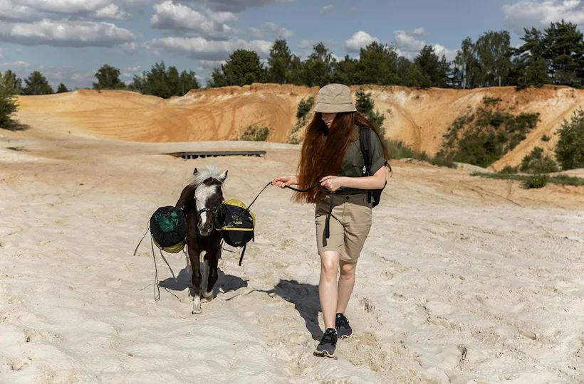 Pony Spaziergang für 2 Barth