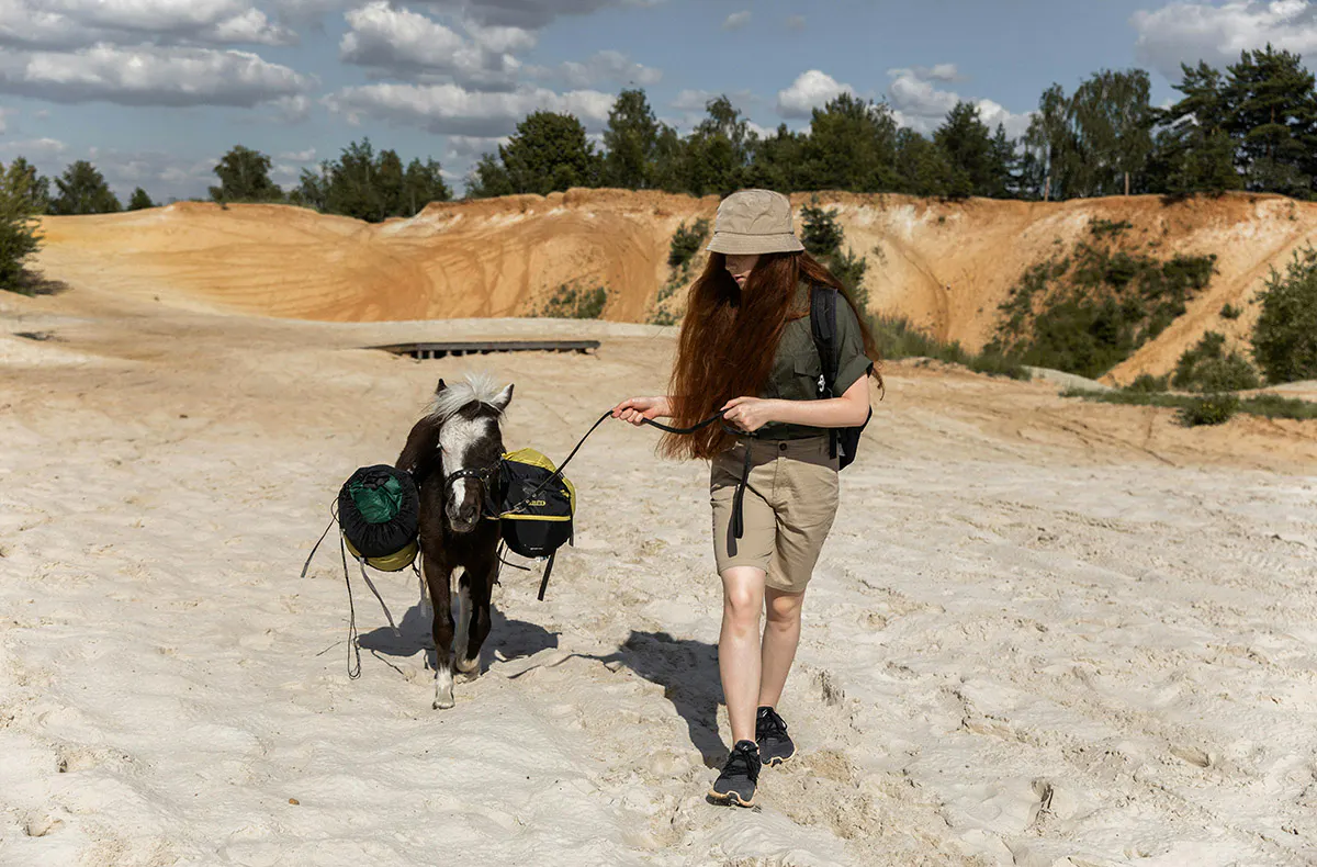 Pony Spaziergang für 2 Hirschburg - 5