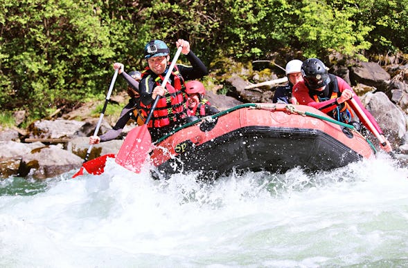 Rafting Tour Immenstadt im Allgäu für 2