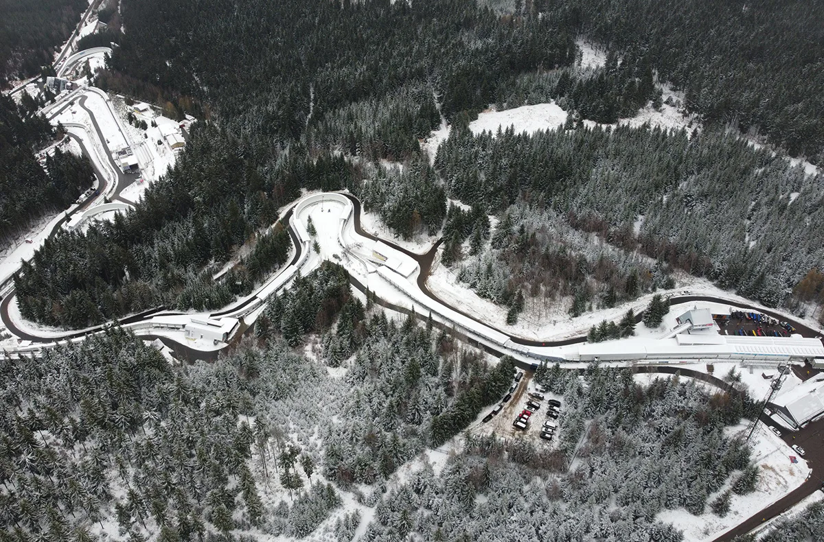 Rennbobtaxi Winter Altenberg - 4