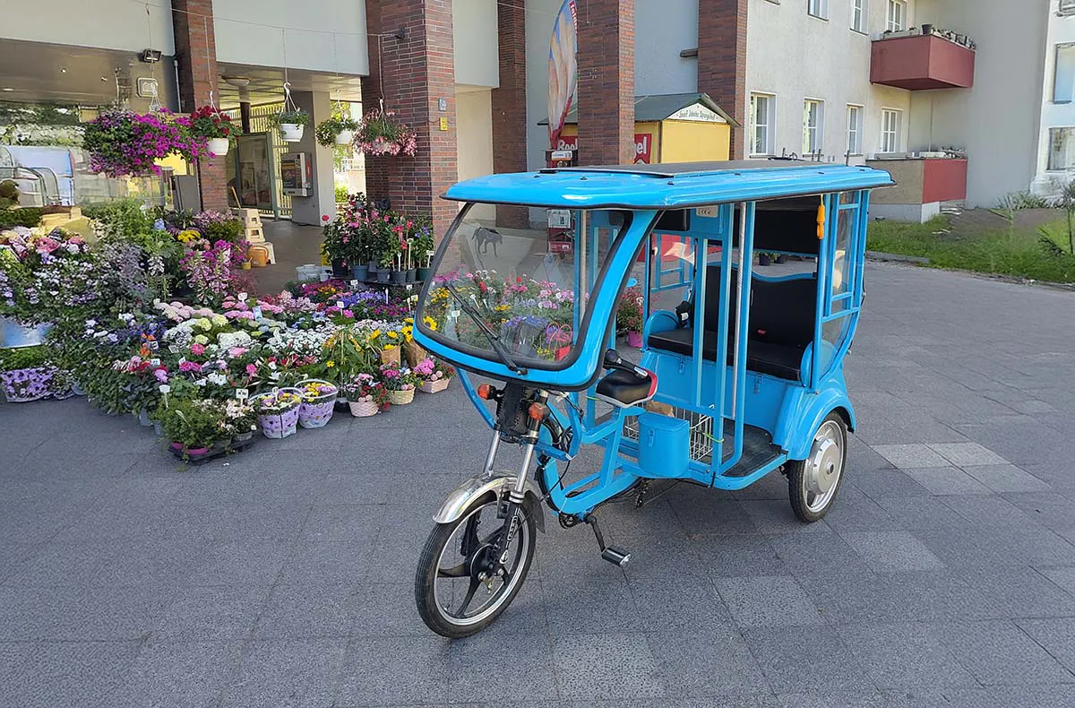 Riksha Rundfahrt Berlin für 2 - 3