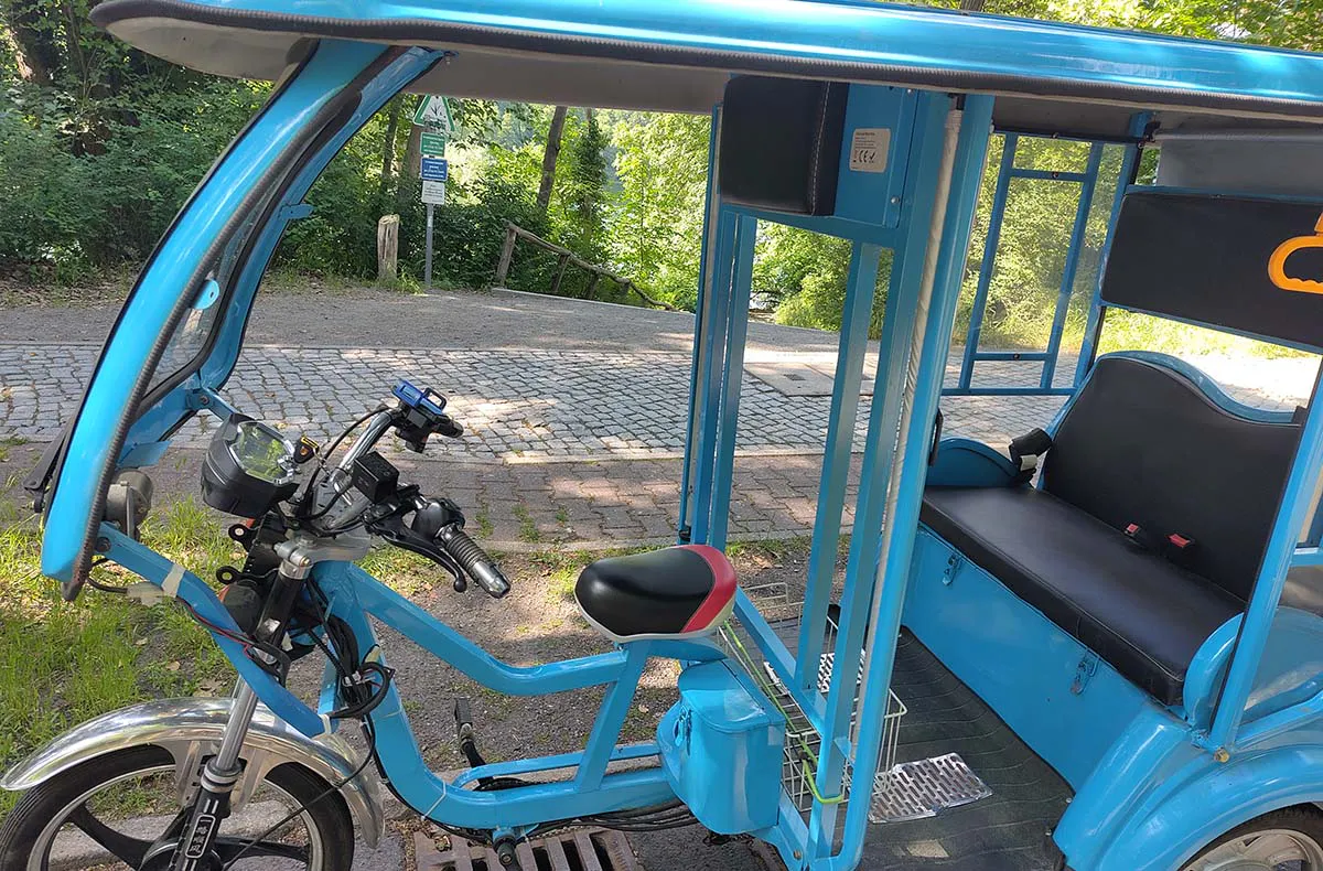 Riksha Rundfahrt Berlin für 2
