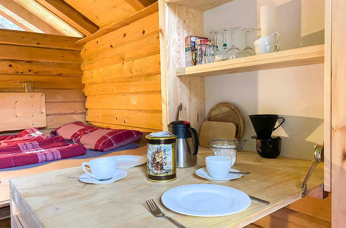 Kuschelnacht in der Blockhütte Schwarzwald für 2 (1 Nacht) - 8