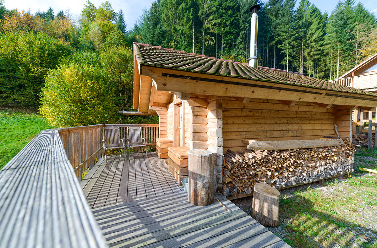 Romantikurlaub in der Blockhütte Schwarzwald für 2 (1 Nacht) - 6